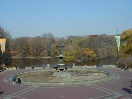Bethesda Fountain in Central Park.  Unfortunately most of the fountains in New York and DC were empty for the winter :(<br>Location: <a href="https://www.google.com/maps/search/?api=1&query=40.77386,-73.97102" target="_new">Bethesda Terrace, Central Park</a>